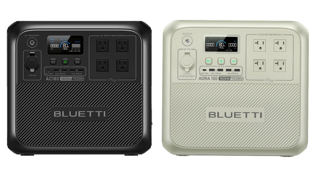 BluettiAC180 AORA100