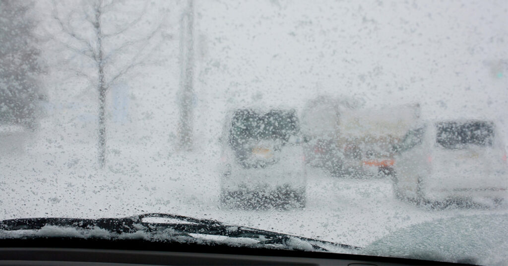 大雪 立ち往生ポータブル電源