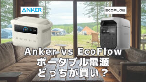 Anker vs EcoFlowどっちが買い