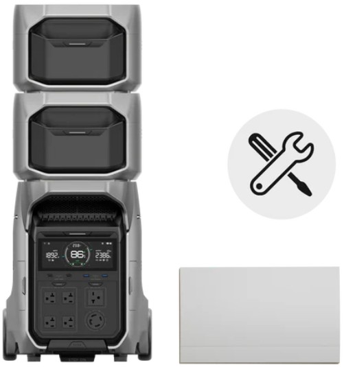 DELTA Pro3＋エクストラバッテリーx2＋設置サービス