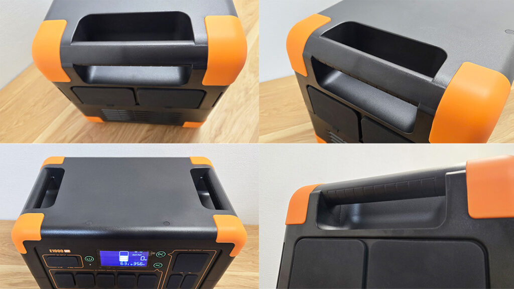 PECRON E1000LFPの持ち手