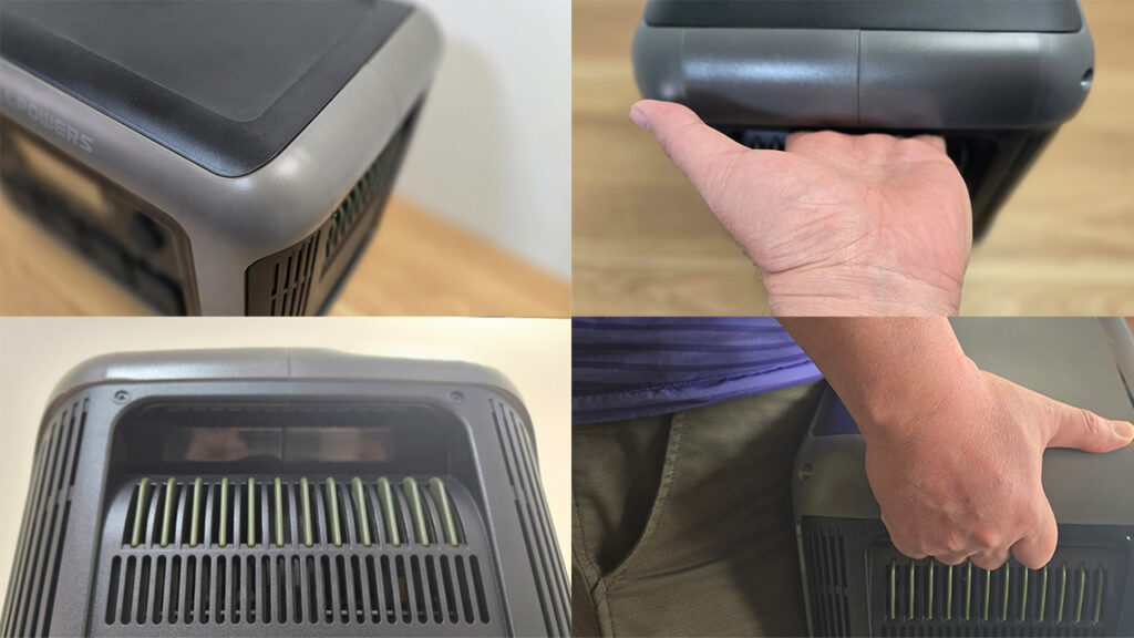 ALLPOWERS R1500LITEの持ち手