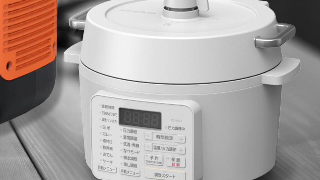 ポータブル電源と調理家電